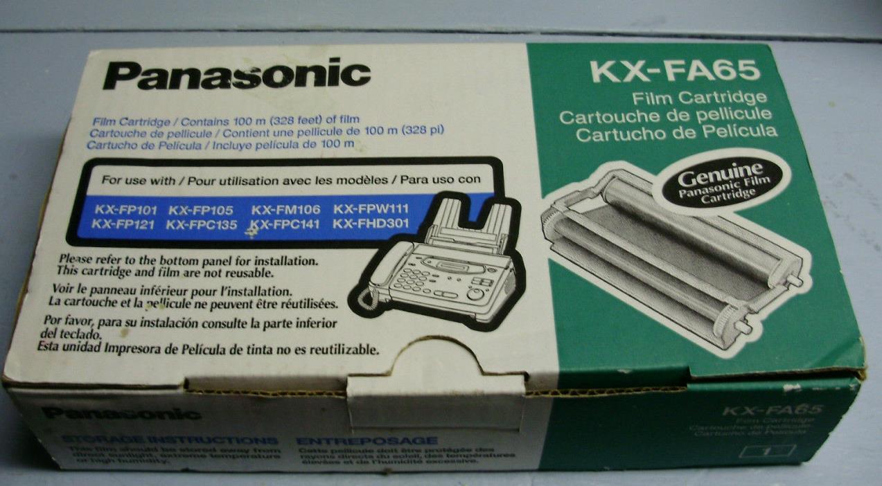 KX-FA65 new genuine Panasonic fax film cartridge