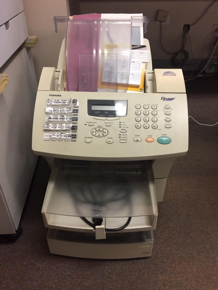 FAX MACHINE Toshiba DP-80F Commercial Grade used in good working condition