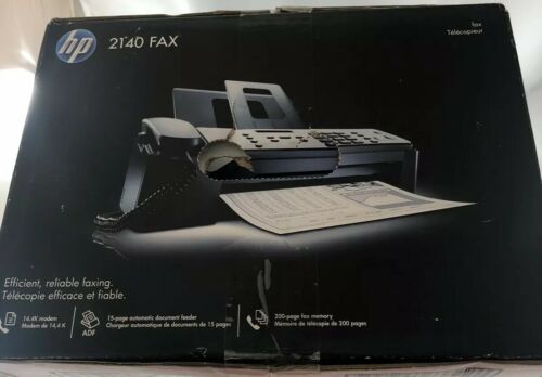 Hp 2140 Fax Nib New Old Stock Professional Plain Paper Fax Machine