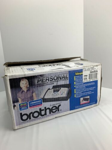 BROTHER FAX-575 Personal Plain Paper Fax, Phone & copier Open Box