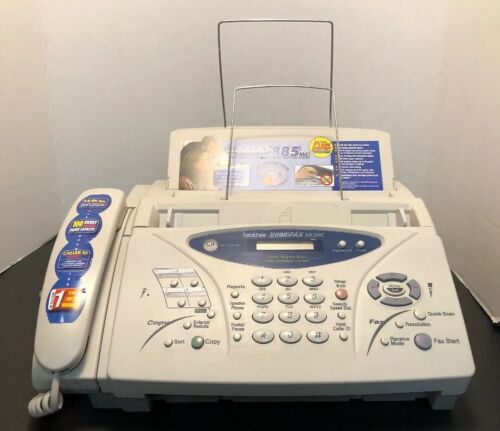 Brother IntelliFax 885MC Plain-Paper Fax with Message Center & Copier TESTED