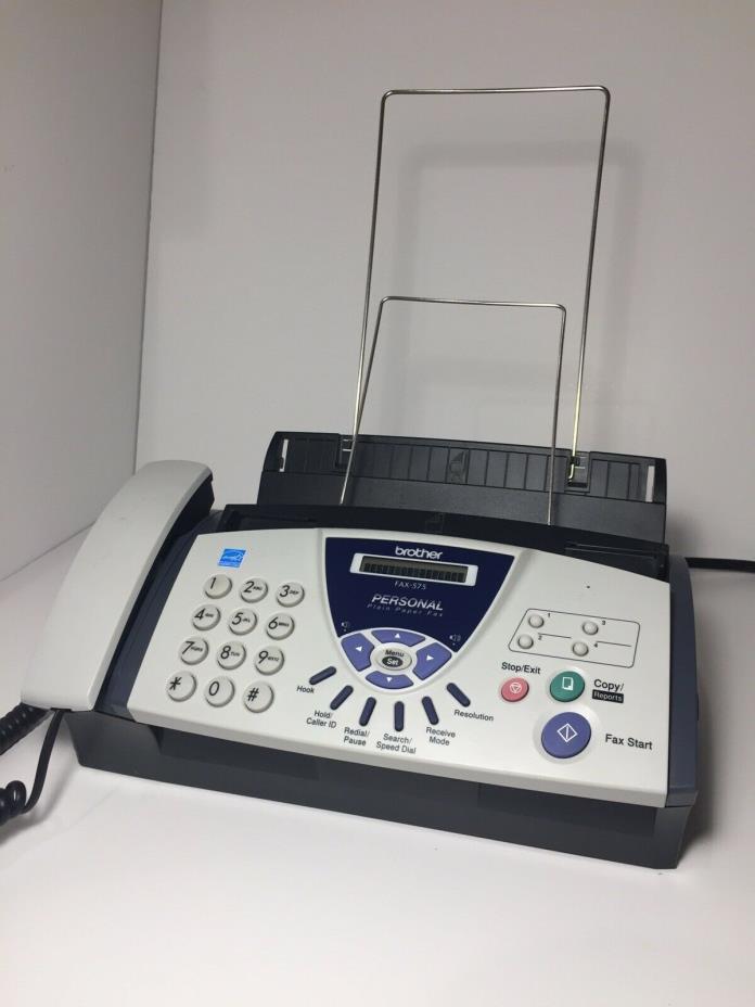 Brother Fax-575 Personal Plain Paper Fax Phone and Copier