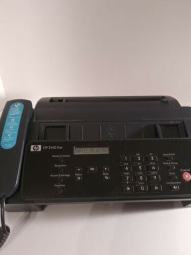 VTG HP 2140 FAX MACHINE w/Copy Function & Handset - Power Tested