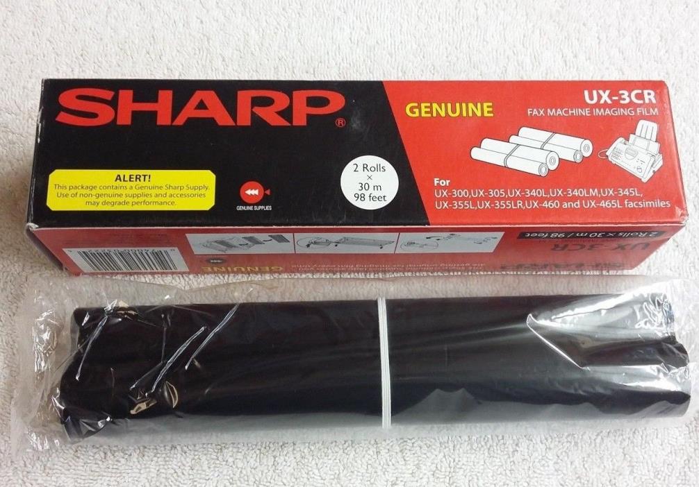 SHARP UX-3CR Genuine Fax Machine Imaging Film 1 new roll in open box