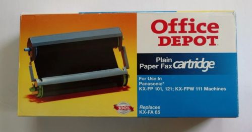 Office Depot Plain Paper Fax Cartridge~Panasonic KX-FP 101, 121