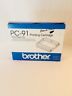 GENUINE Brother PC-91 PC91 FAX BLACK Ribbon CARTRIDGE 900/950M/980M/1500M 1000P