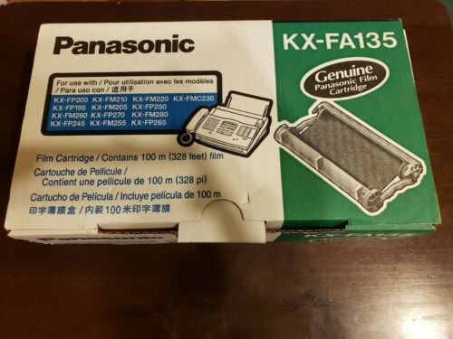 NIB Genuine Panasonic KX-FA135 Film Cartridge Brand New