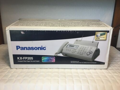 PANASONIC KX-FP205 compact plain paper Fax and Copier MACHINE