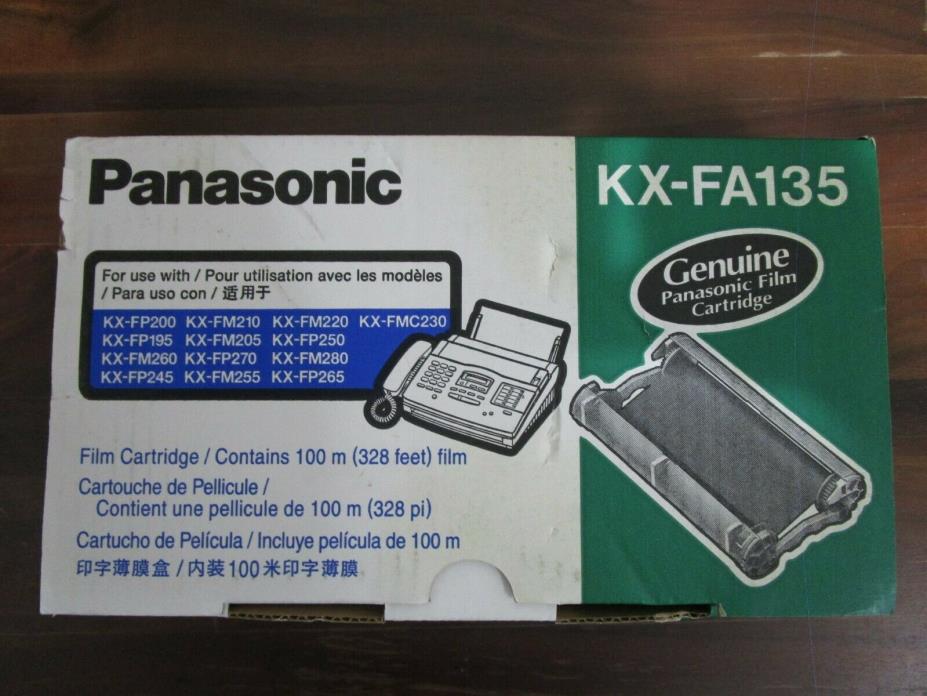 New Genunie Panasonic KX-FA135 Genuine Panasonic Film Cartridge