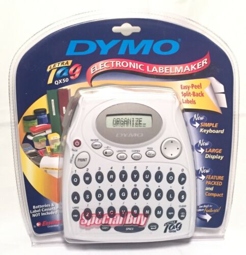 DYMO LetraTag QX50 Electronic Label Maker NEW IN BOX