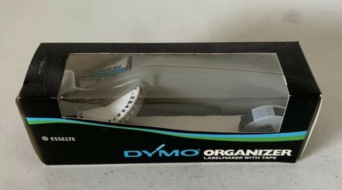 NOS Vintage Retro DYMO Organizer 1610 Label Maker Rare w/ Tape New in Box