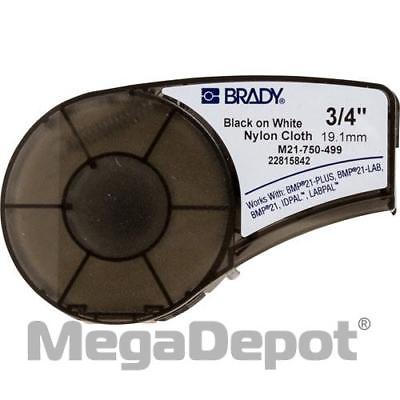 Brady Corporation M21-750-499, White BMP21 Series Nylon Cloth Label