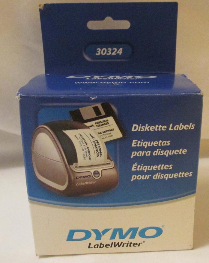 Dymo Label Writer Diskette Labels 30324 White 2 1/8