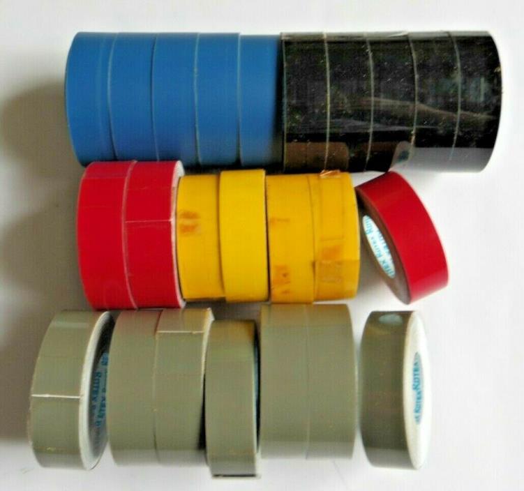 24 Rolls of Rotex Embossing Label Tape 1/2