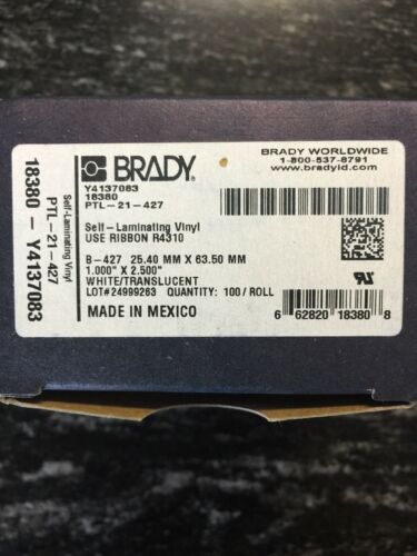 Brady PTL-21-427 TLS 2200 And TLS PC Link 2.5