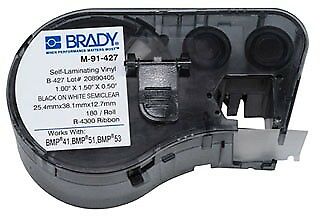 Brady M-91-427 Labels for BMP53/BMP51 Printers