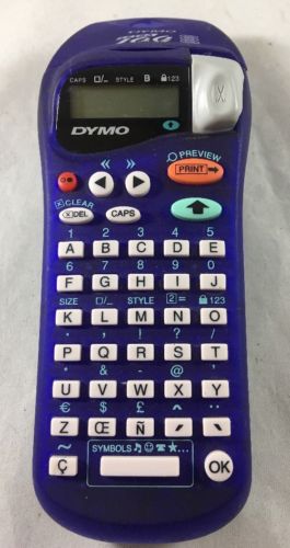 Dymo Labeler Purple Letra Tag 2000 Handheld Label Maker LetraTag Machine - G03