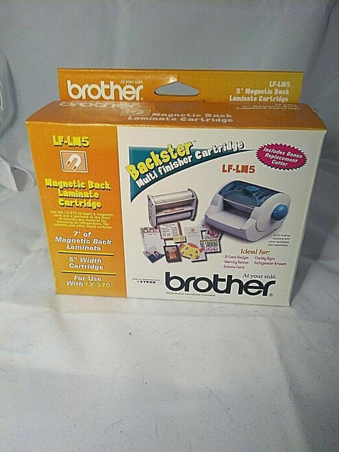 Brother LF-LM5 Magnetic Back Laminate Cartridge For LX-570