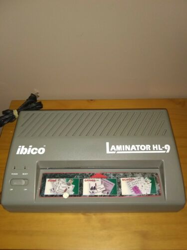 Ibico Laminator HL-9 HL9 Letter Size Laminator