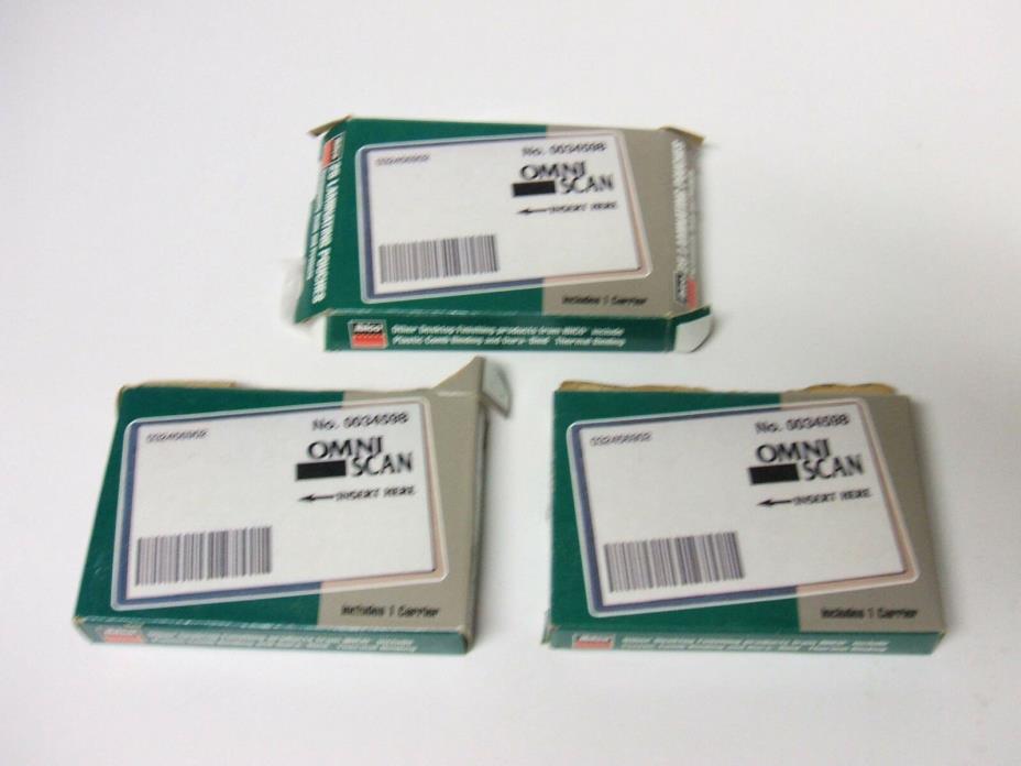 Omni Scan Laminating Pouches - 3 packs of 25 each