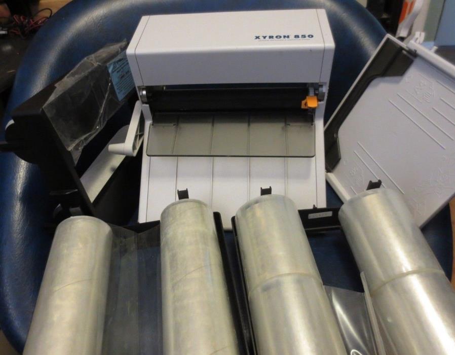 Xyron 850 Adhesive Application and Laminating Machine + Extra Cartridges