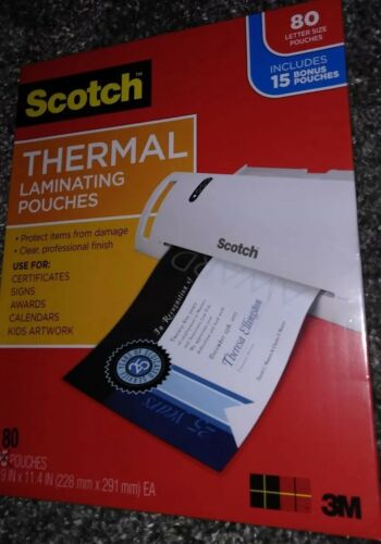 SCOTCH Thermal Laminating Pouches | Variety Pack | 80 CT | 3 MIL | TP-MIX-80