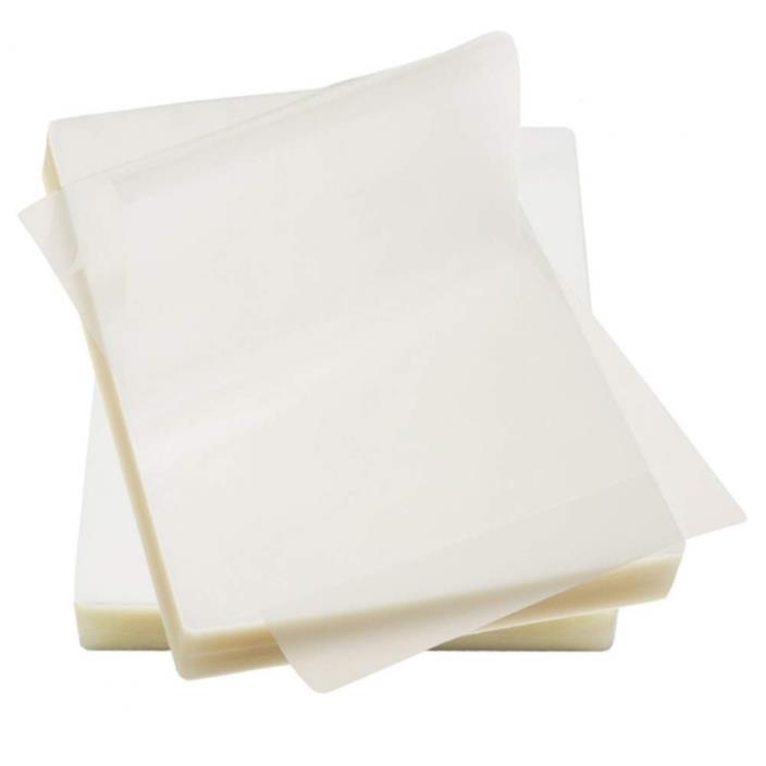 Immuson Thermal Laminating Pouches 8.9 x 11.4, 3Mil Thickness, Crystal Clear Fin