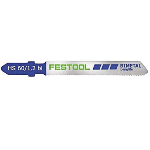 Festool 488016 HS 60/1.2 bi Jigsaw Blade 2 3/8 Inch, 21 TPI , 25-pack