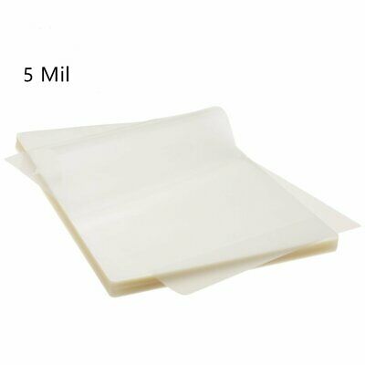 Hybsk Thermal Laminating Pouches4.3 Inches x 6.3 Inches5 Mil ThickHot Clear G...
