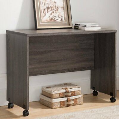 Benzara Easy Mobility Stylish Return Mobile Printer Table