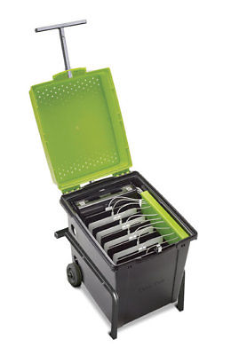 Copernicus Tech Tub 10-Compartment Tablet Storage Cart Yes