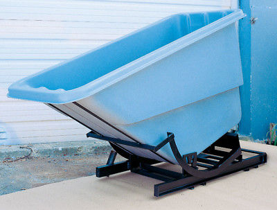 Maxi-Movers Fork Liftable Self Dumping Hopper Royal Blue 50