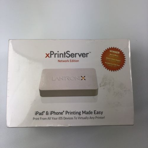Lantronix XPS1001NE-01 xPrintServer Network Edition Apple iOS Products Air Print