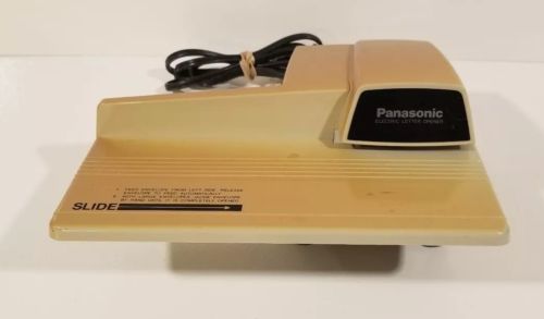Panasonic Electric Letter Opener Model BH-752 Made in Japan **Works Perfectly **