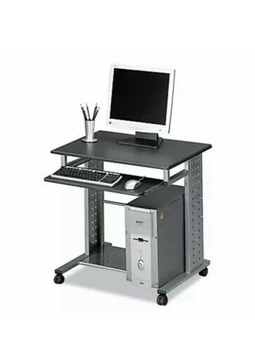 Mayline Group Empire Mobile PC Station Computer Desk Anthracite (B9)