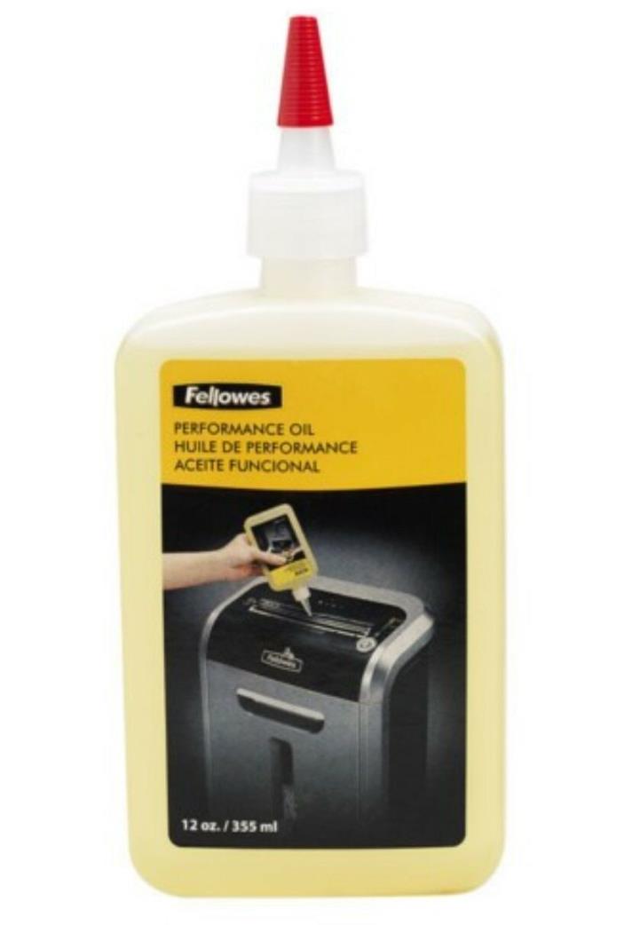 Fellowes 35250 Powershred Performance Shredder Oil, 12 oz, Made in the USA