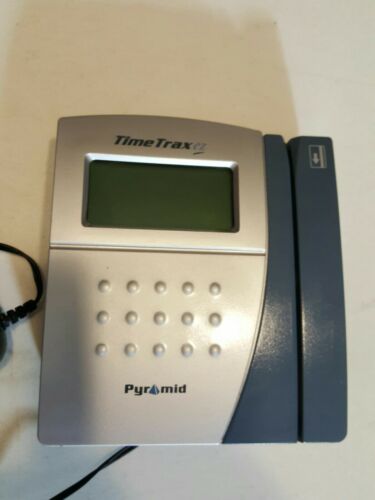 Pyramid TimeTrax EZ Ethernet Time Clock System Terminal with power adapter   FS