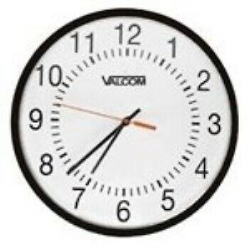Valcom VIP-A16 IP PoE Analog Clock, 16-Inch - Home Dcor