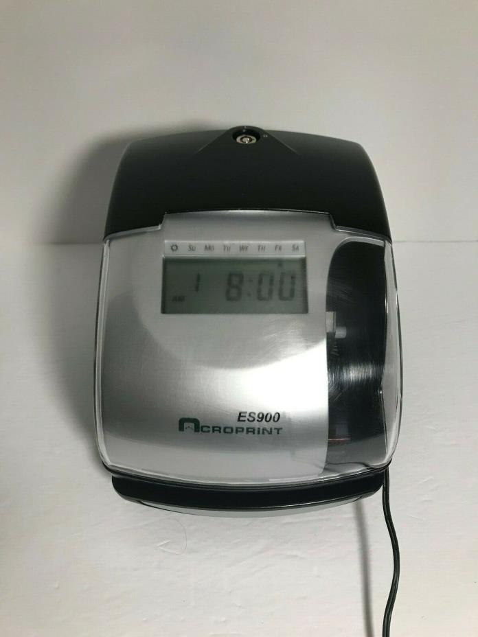 Acroprint ES900 Digital Automatic Payroll Recorder/Time Clock