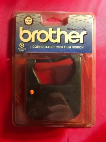 New Pack Brother #2030  Black Correctable Film Ribbon For PY 75, PY80, & PY80+