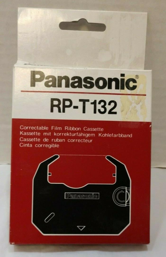 Panasonic RP T-131 Correction Tape and Panasonic RPT-132 Fabric Ribbon Cassette