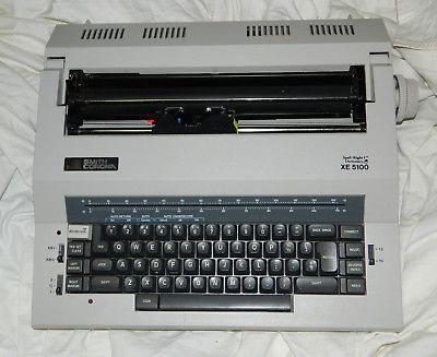 As Is Smith Corona Electronic Typewriter # XE-5100 with Ribbon Cartridge