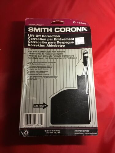 NEW Smith Corona C16345 Lift-Off Correction Lift-Rite Coronomatic Typewriter
