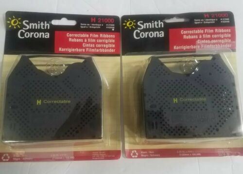 M4 Smith Corona H 21000 Typewriter 2 Pack H Series Correctable Film Ribbons