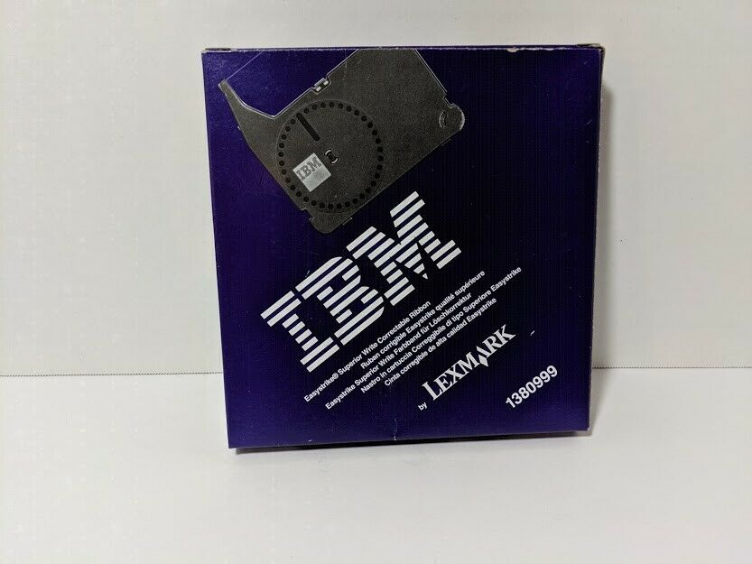 Genuine IBM Lexmark 1380999 Easystrike Superior Write Correctable Ribbon