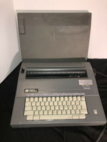 Smith Corona SL-480 Model 5A Electric Typewriter ~ TESTED...See Photos!!!