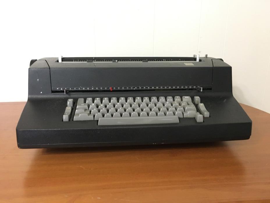Vintage IBM Correcting Selectric II Electric Typewriter Black- for ports repair