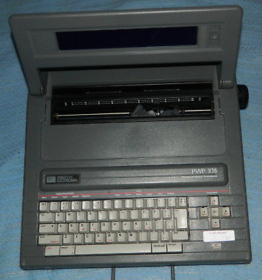 Smith Corona Electronic Typewriter / Word Processor model PWP-X15 with Cover