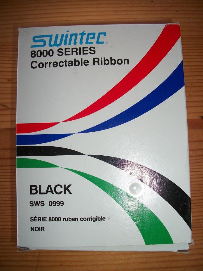 NIB NOS Swintec 8000 Series Correctable Ribbon - Black High Yield - SWS 0999