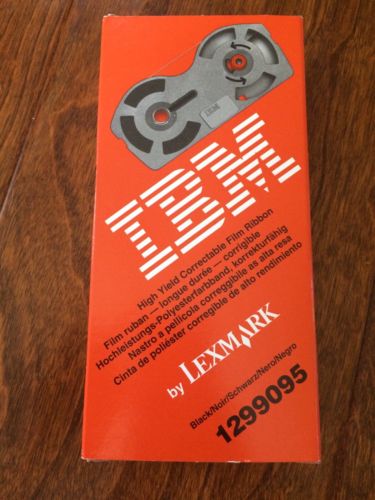 IBM by Lexmark  High Yield Correctible Ribbon IBM Selentric II 1299095